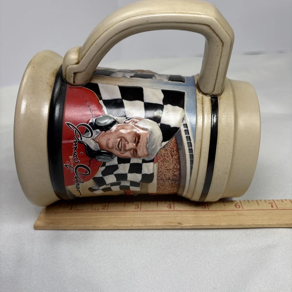 24oz‎ Big 1993 Budweiser Racing Bill Elliot Junior Johnson Beer Stein Mug NASCAR